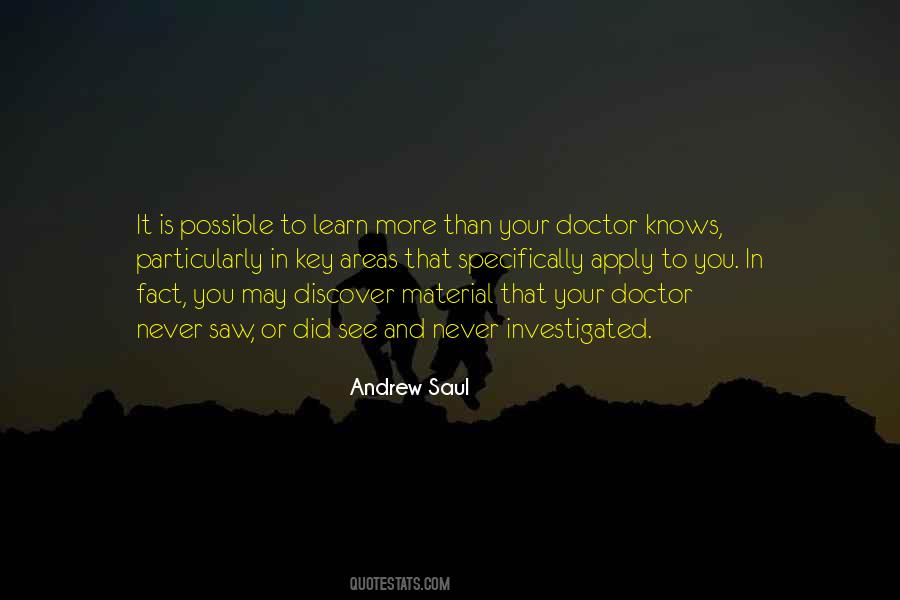 Andrew W Saul Quotes #688096