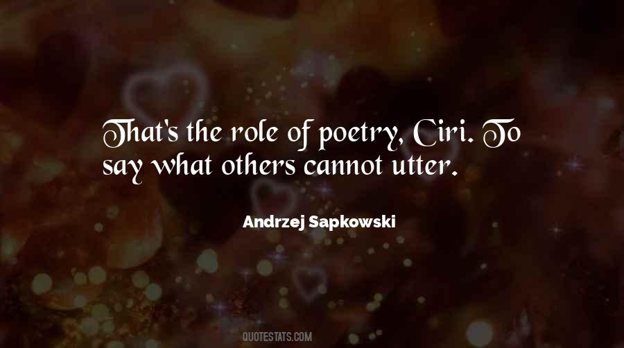 Andrzej Sapkowski Quotes #445878