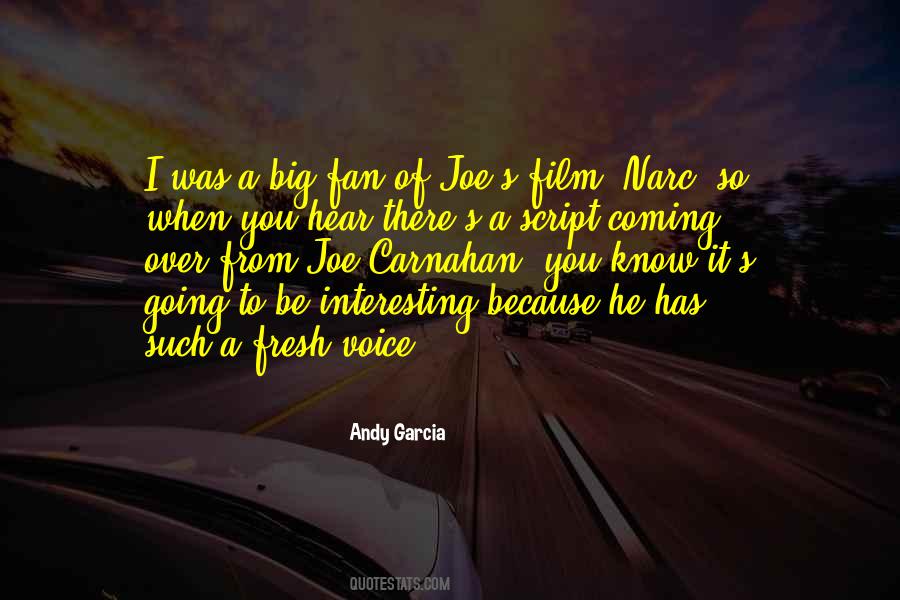 Andy Garcia Quotes #990697