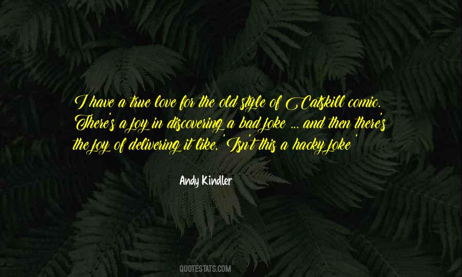 Andy Kindler Quotes #1138123