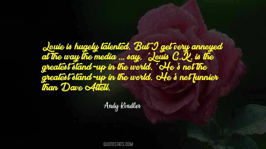 Andy Kindler Quotes #1228749