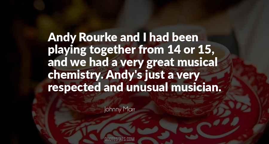 Andy Rourke Quotes #780768