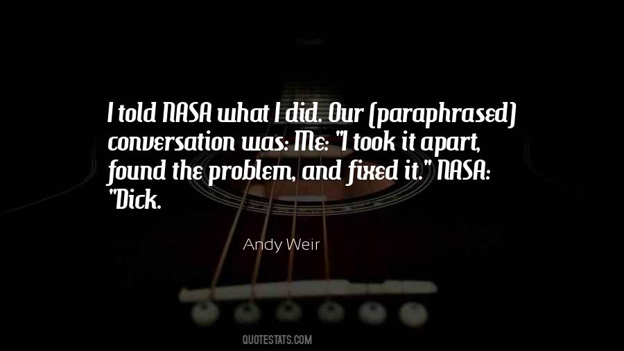 Andy Weir Quotes #44100
