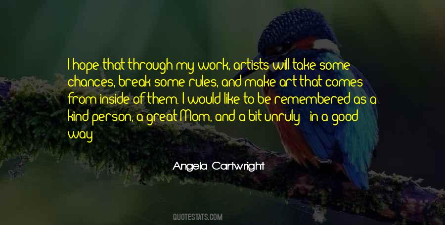 Angela Cartwright Quotes #791093