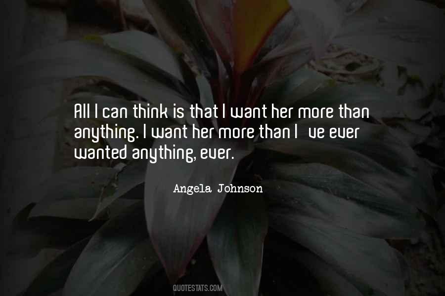 Angela Johnson Quotes #428184