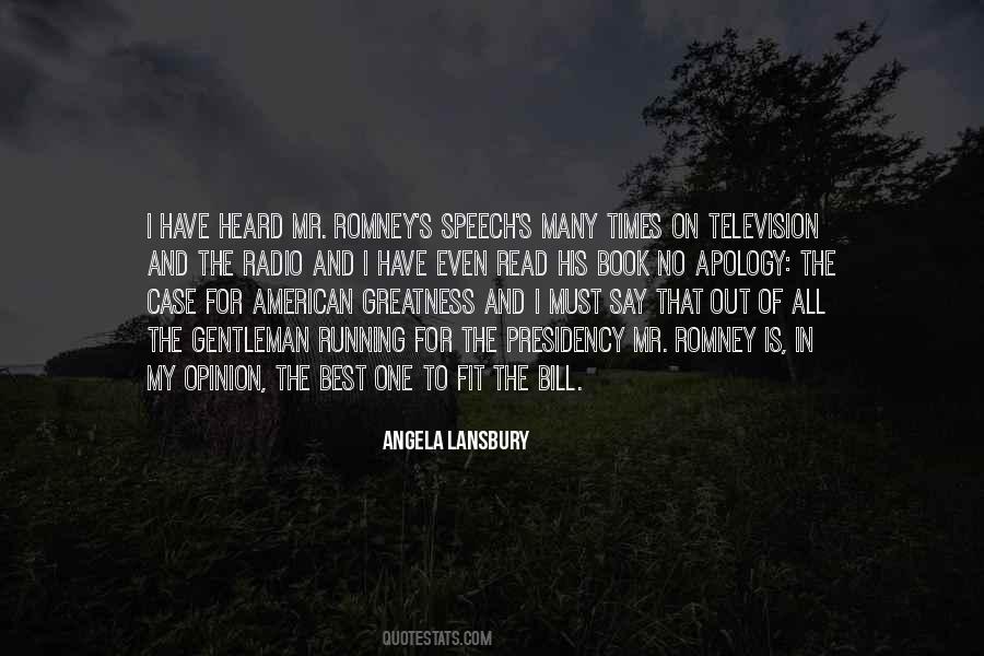 Angela Lansbury Quotes #247208