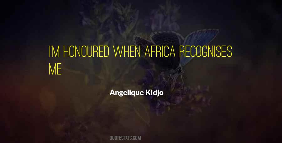 Angelique Kidjo Quotes #487186