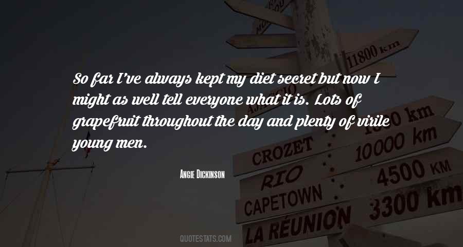 Angie Dickinson Quotes #919580
