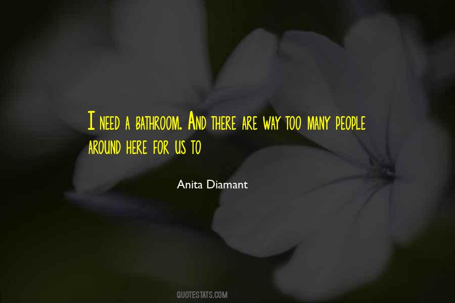 Anita Diamant Quotes #1630899