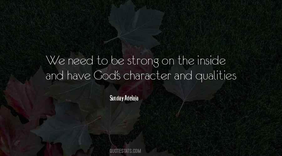 Quotes About God's Character #1254058