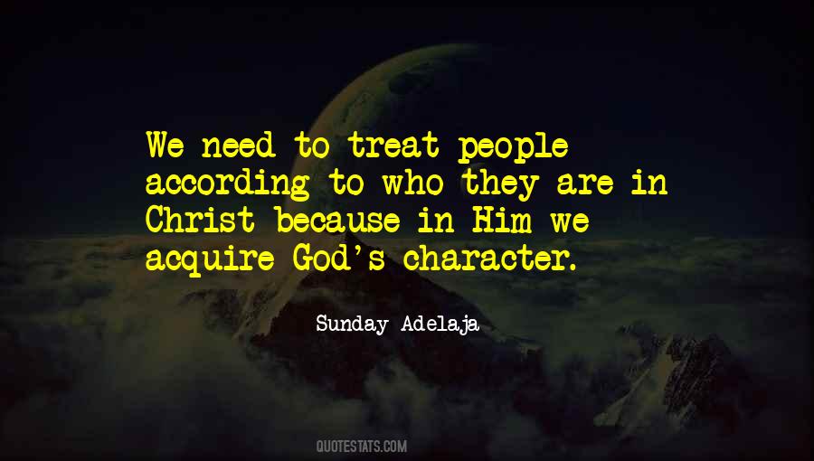Quotes About God's Character #30475