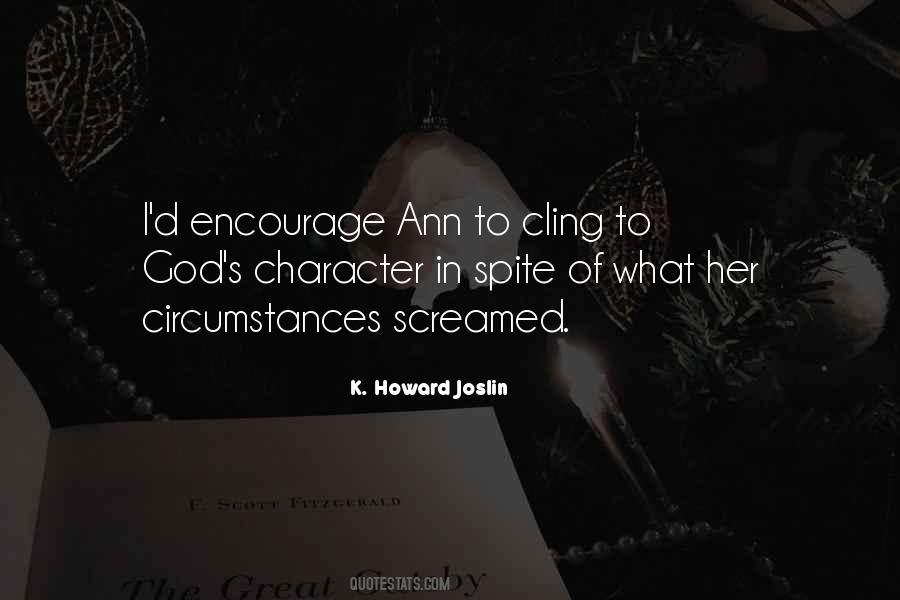 Quotes About God's Character #371578