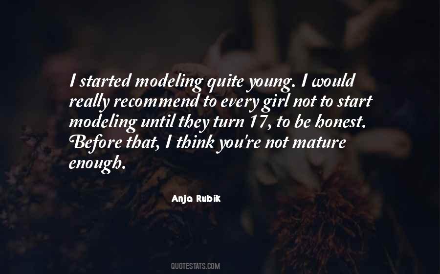 Anja Rubik Quotes #1336002