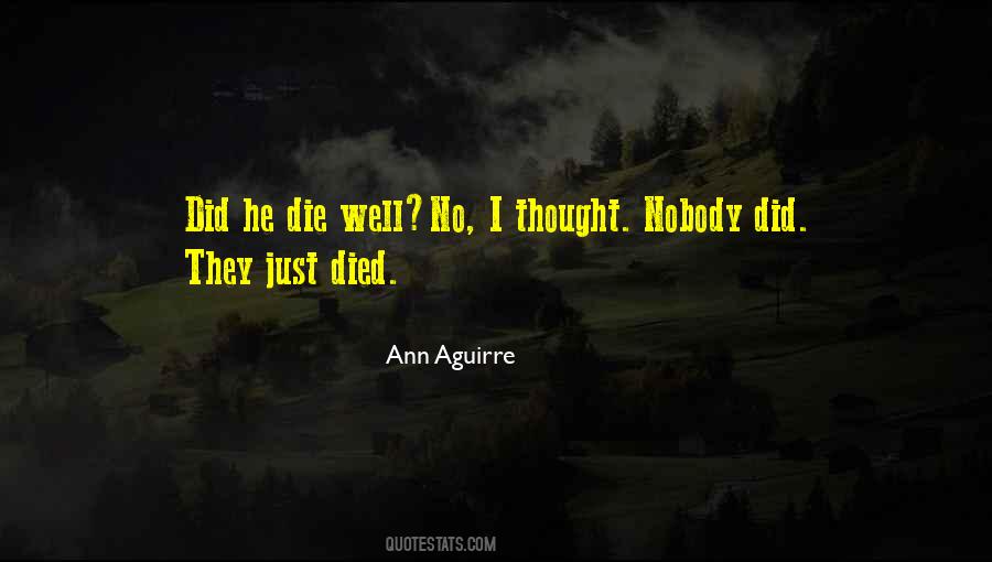 Ann Aguirre Quotes #114961