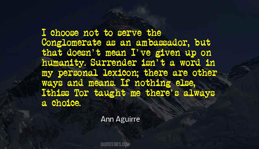 Ann Aguirre Quotes #374249
