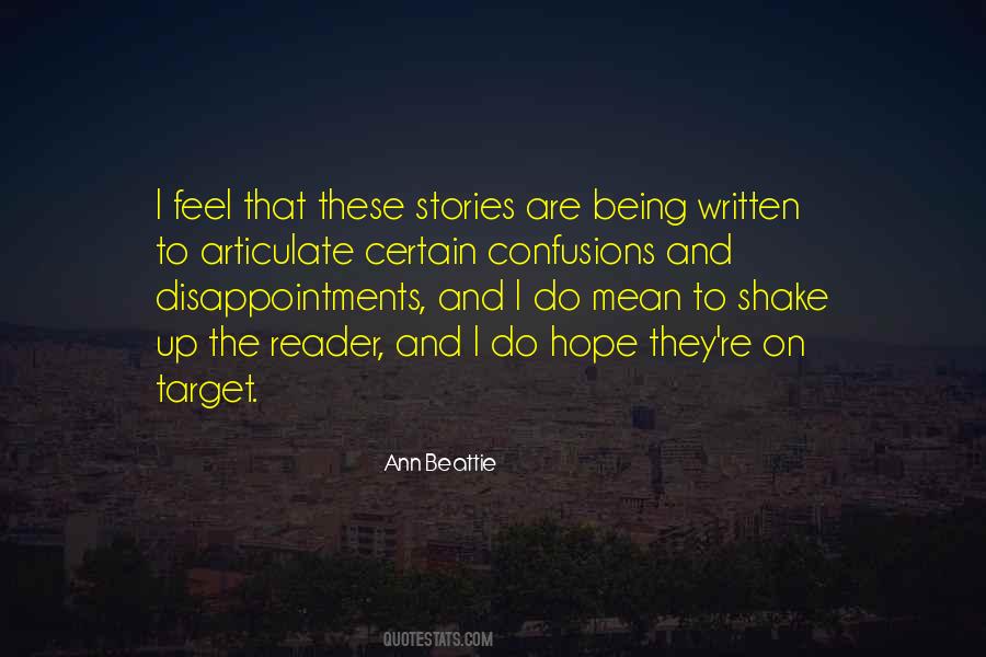 Ann Beattie Quotes #1476346