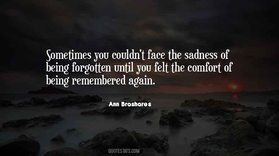 Ann Brashares Quotes #199712