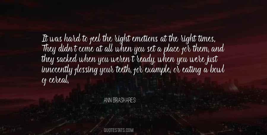 Ann Brashares Quotes #289330