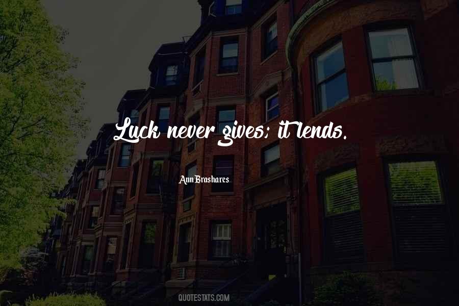 Ann Brashares Quotes #348668