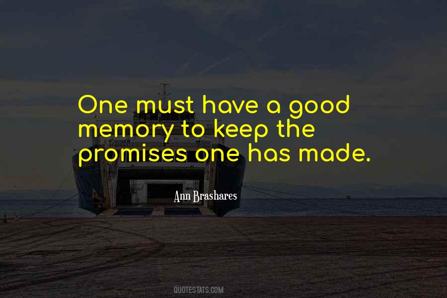 Ann Brashares Quotes #88885