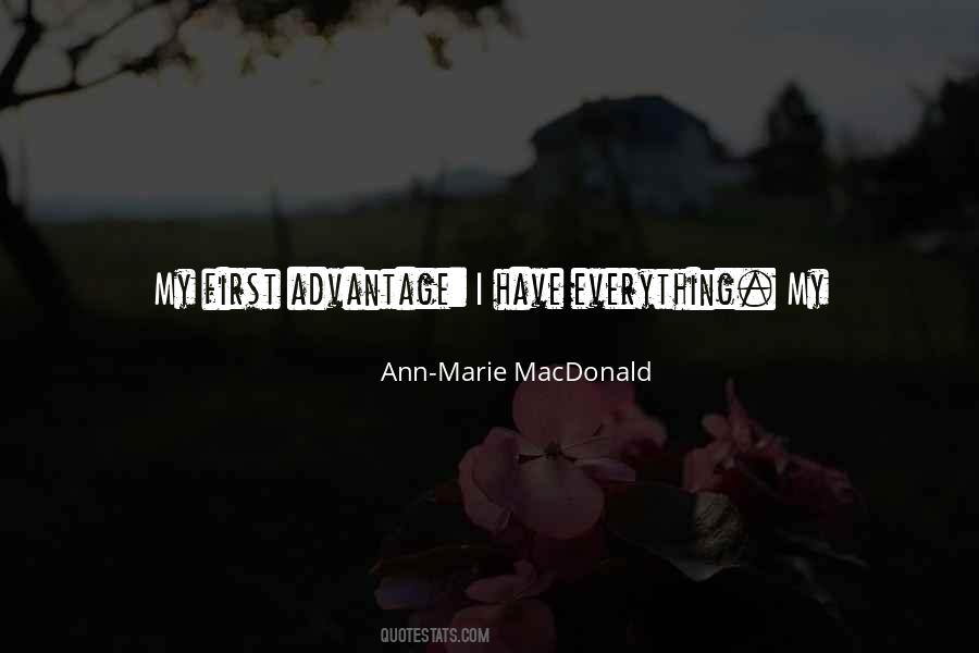Ann Marie Macdonald Quotes #1654590