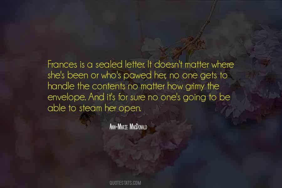 Ann Marie Macdonald Quotes #1831619