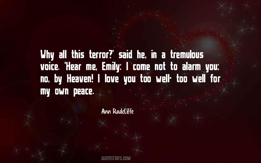 Ann Radcliffe Quotes #533845