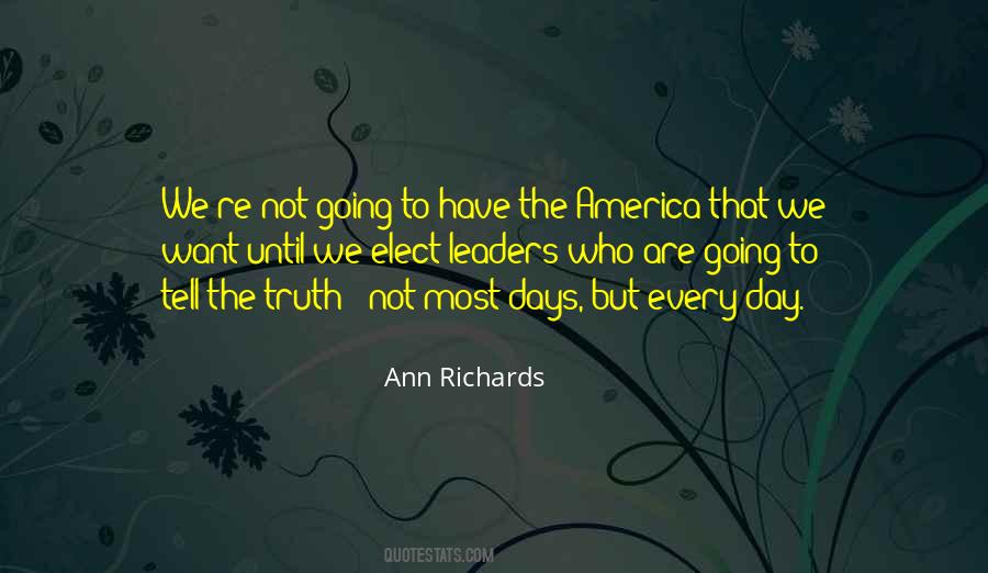 Ann Richards Quotes #1816124