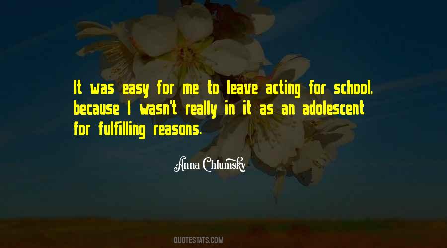 Anna Chlumsky Quotes #50737
