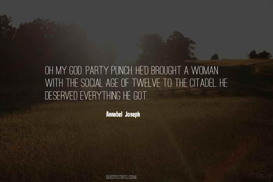 Annabel Joseph Quotes #1113998