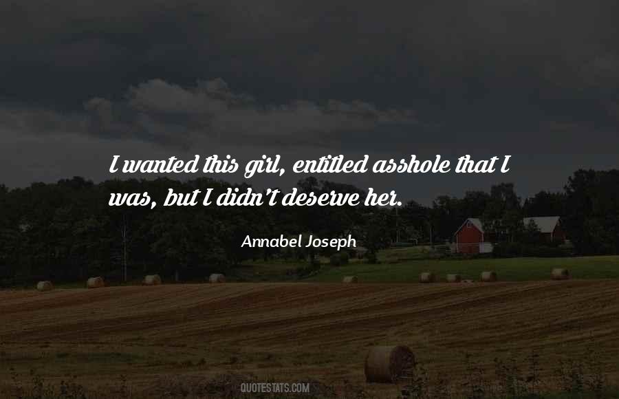 Annabel Joseph Quotes #1336554