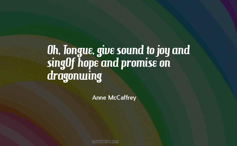 Anne Mccaffrey Quotes #920912