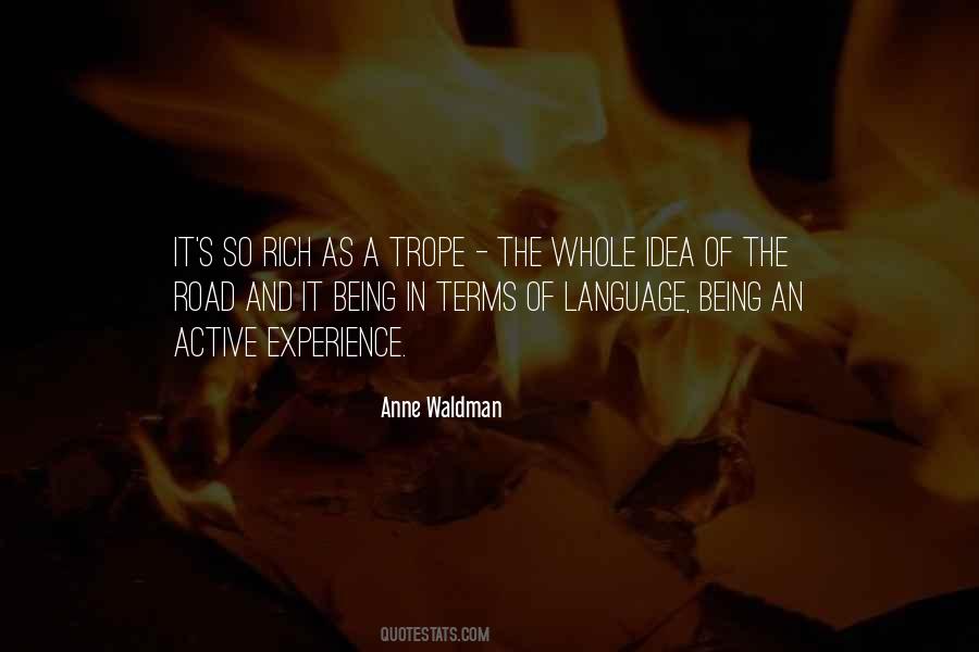 Anne Waldman Quotes #631002