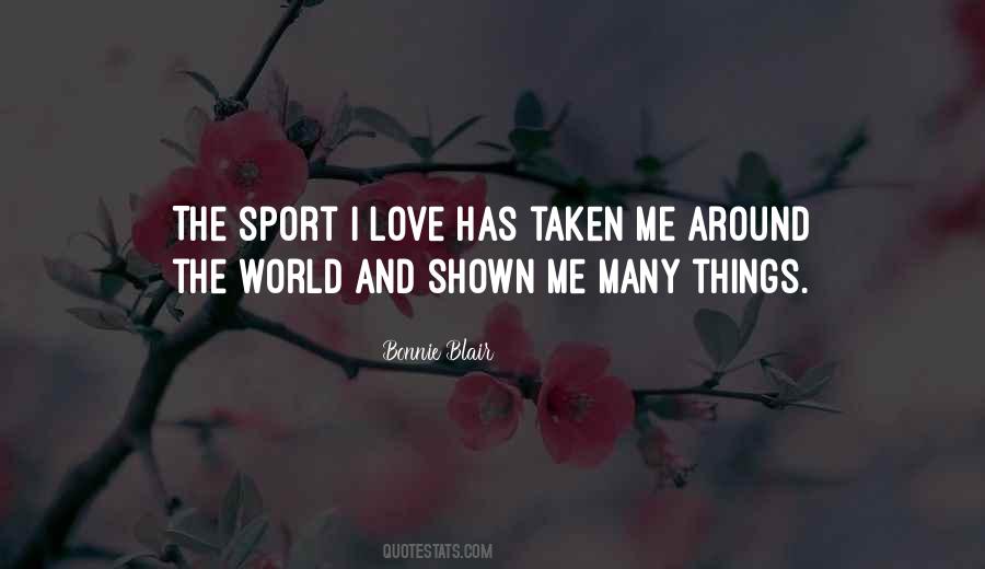 Quotes About Sports And Love #351213