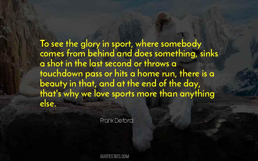 Quotes About Sports And Love #470234