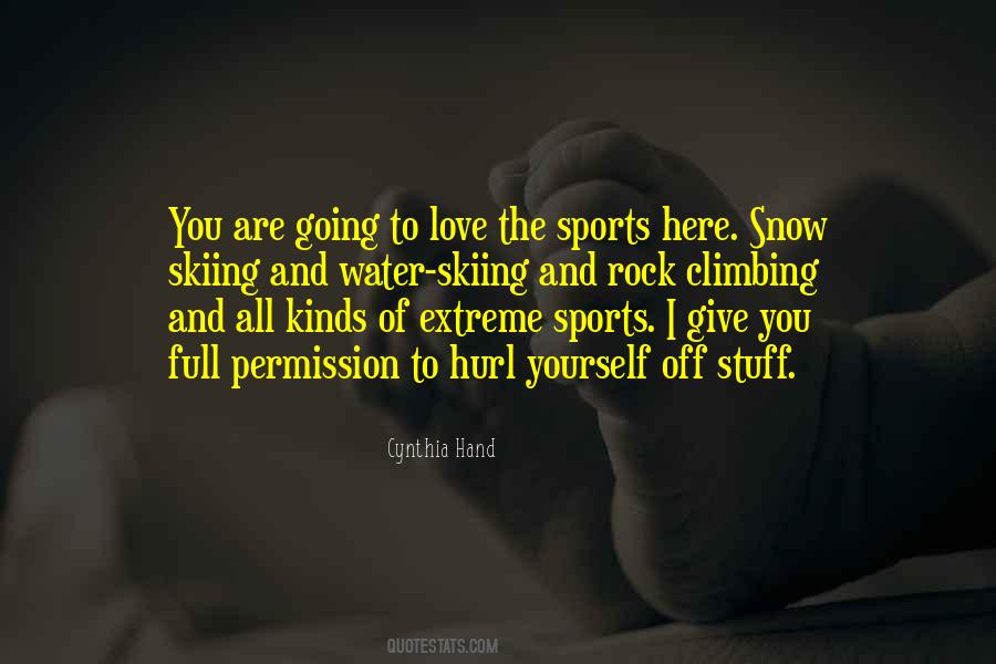 Quotes About Sports And Love #557276