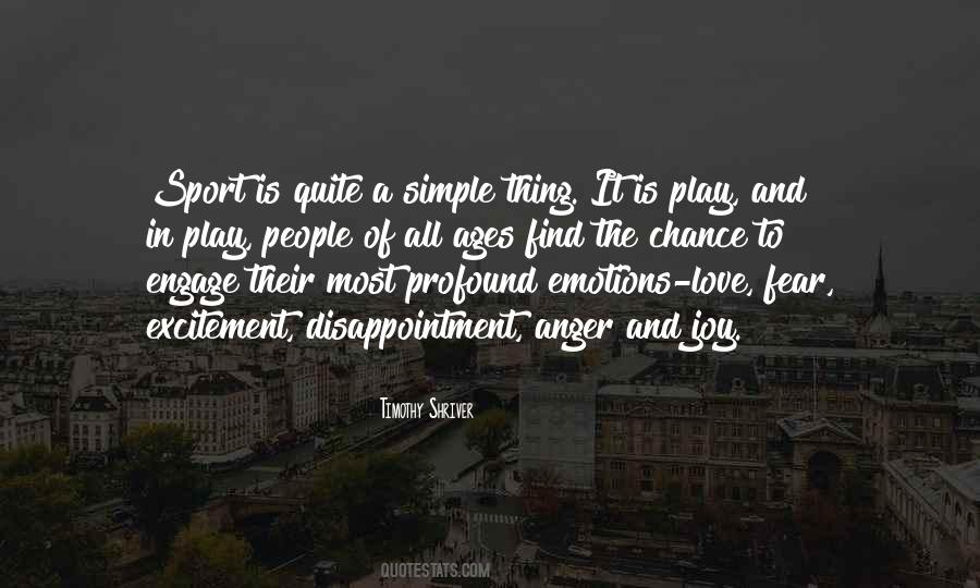 Quotes About Sports And Love #812137