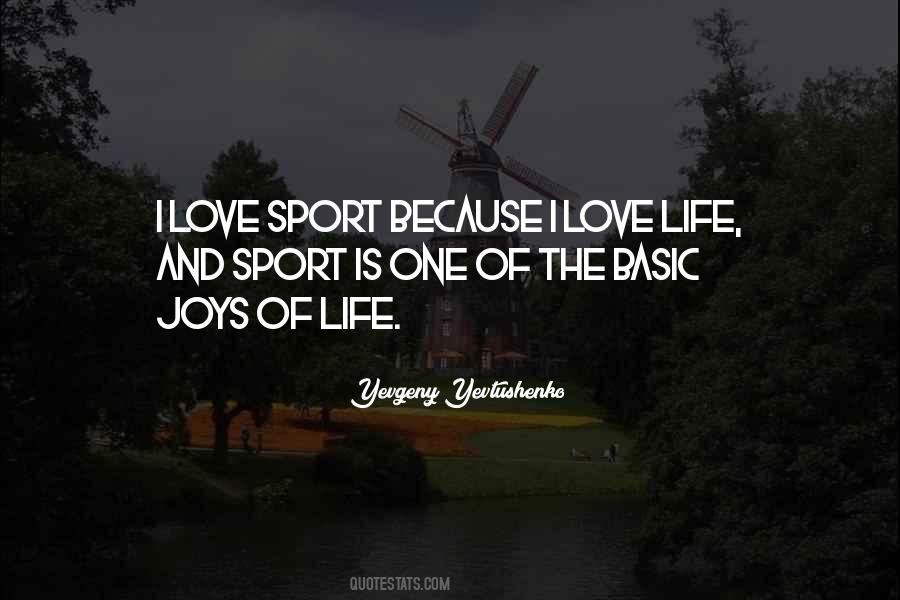 Quotes About Sports And Love #886915