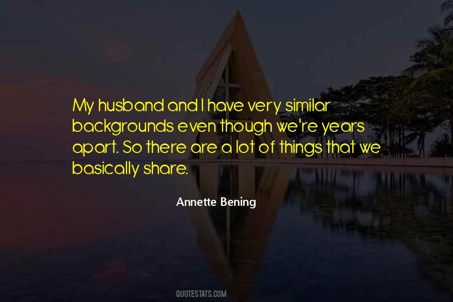 Annette Bening Quotes #20138