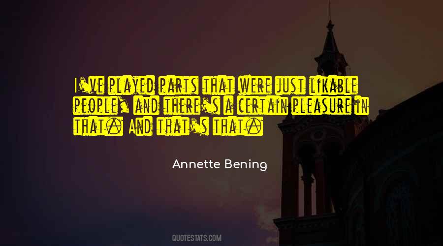 Annette Bening Quotes #81342