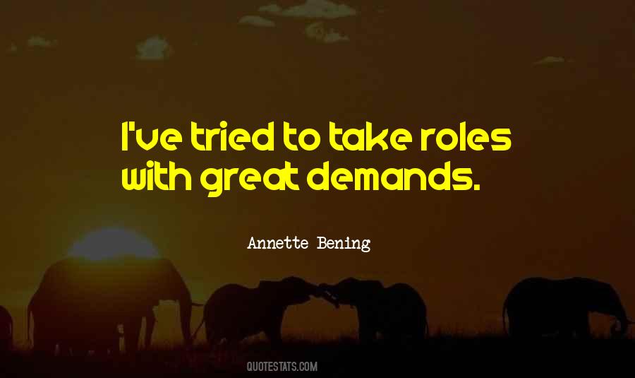 Annette Bening Quotes #972190