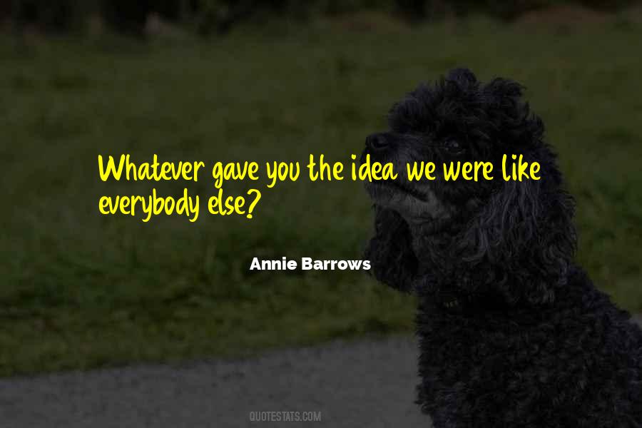 Annie Barrows Quotes #152246