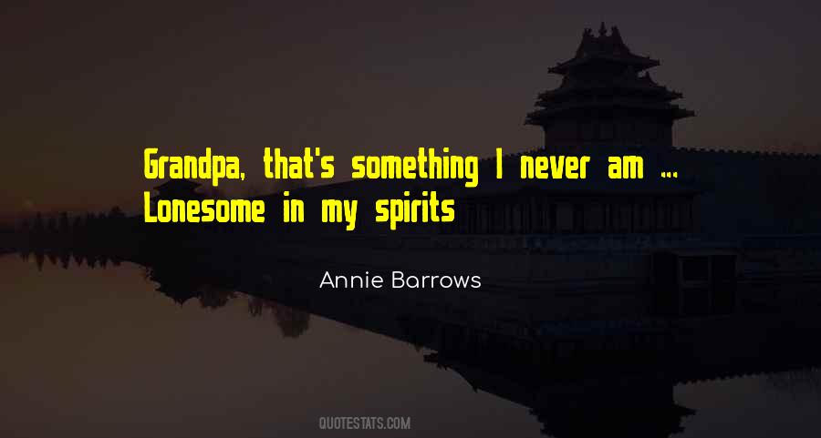 Annie Barrows Quotes #213208