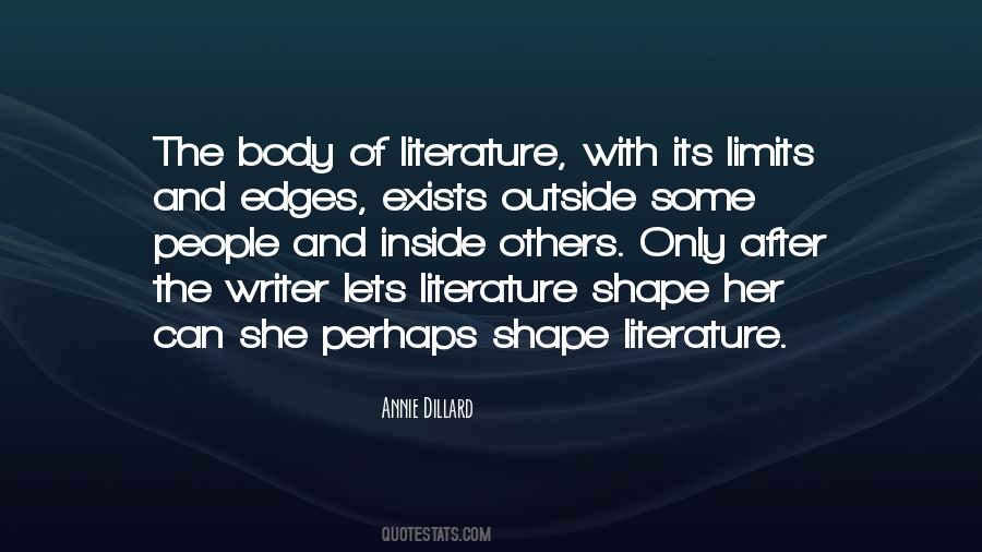 Annie Dillard Quotes #334288