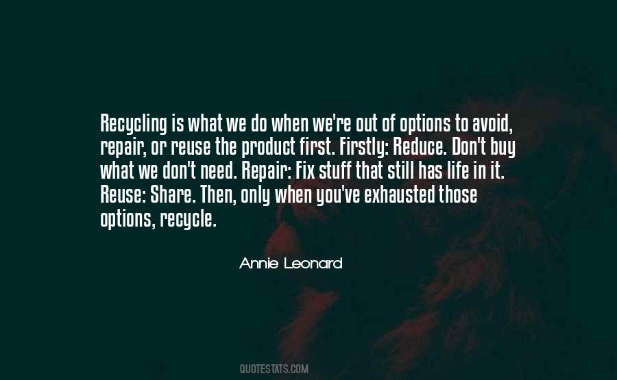Annie Leonard Quotes #940074