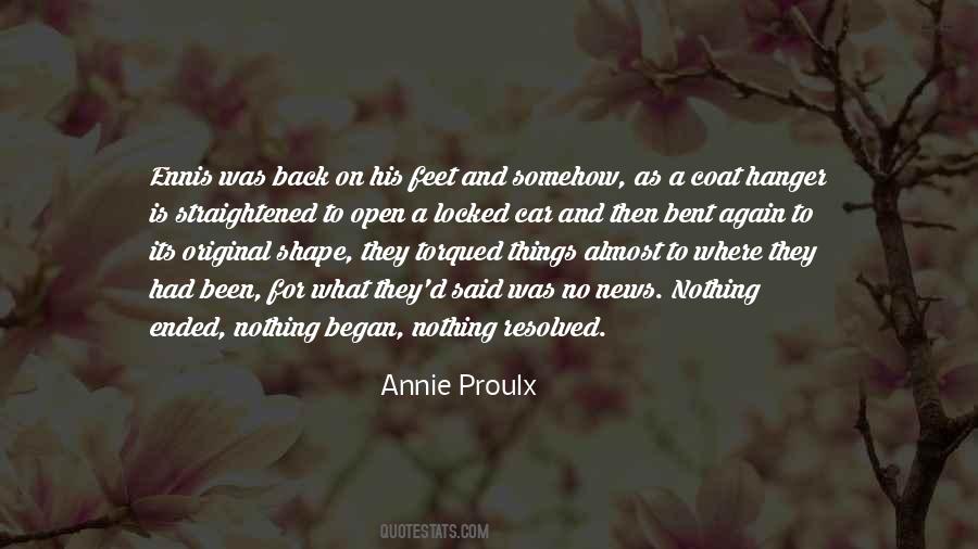 Annie Proulx Quotes #997729