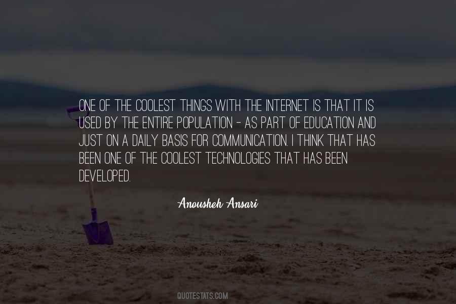 Anousheh Ansari Quotes #1460675