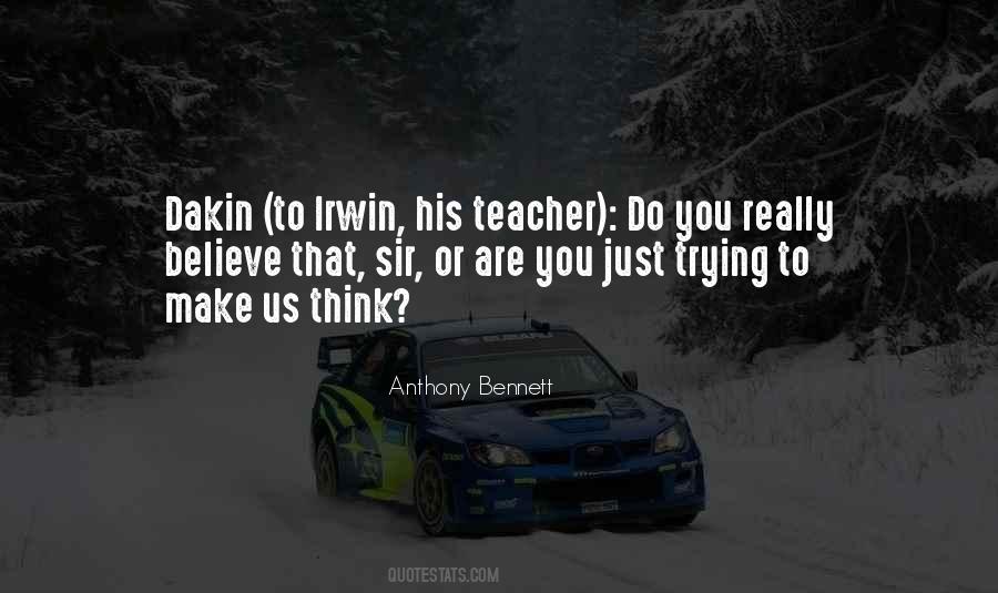 Anthony Bennett Quotes #1464051