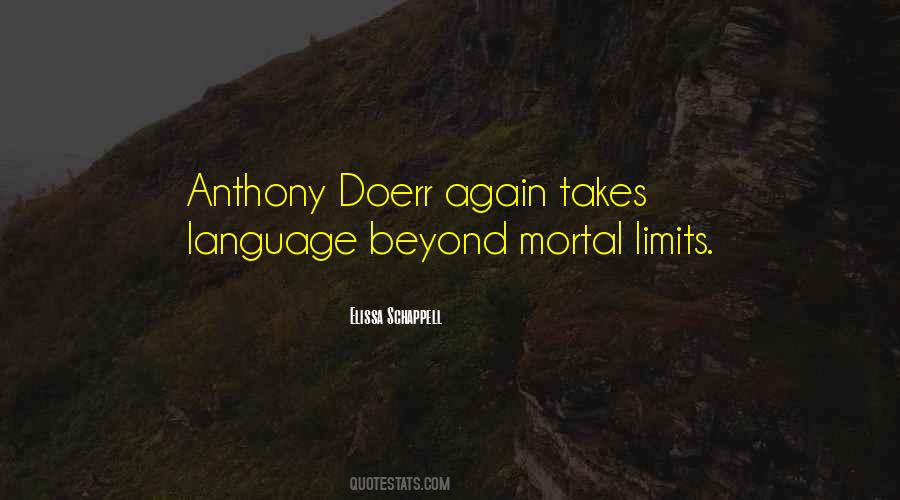 Anthony Doerr Quotes #1180495