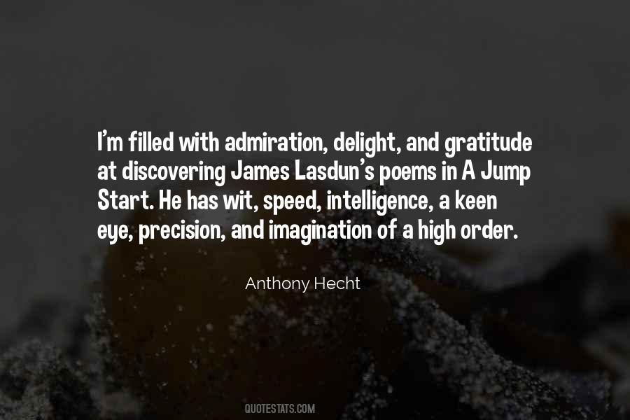 Anthony Hecht Quotes #1473594